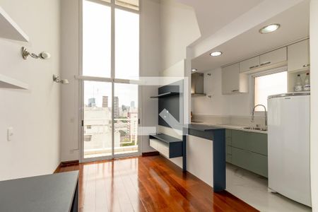 Sala de apartamento à venda com 1 quarto, 48m² em Vila Olímpia, São Paulo