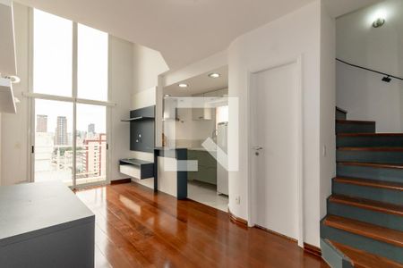 Sala de apartamento à venda com 1 quarto, 48m² em Vila Olímpia, São Paulo