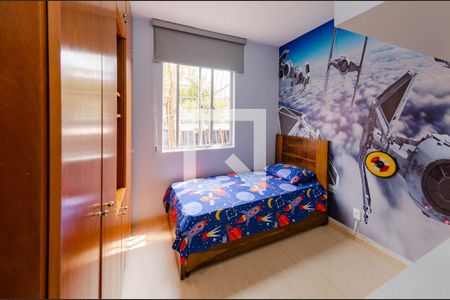 Quarto 2 de apartamento à venda com 3 quartos, 80m² em Nova Granada, Belo Horizonte