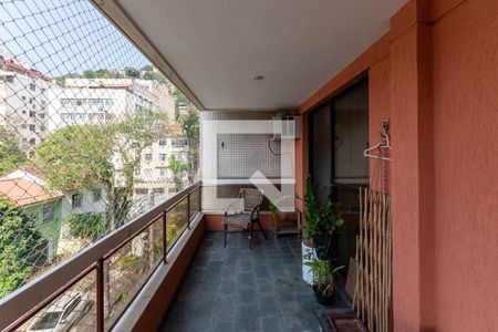 Varanda da Sala de apartamento para alugar com 3 quartos, 120m² em Tijuca, Rio de Janeiro