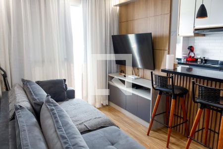 sala de apartamento à venda com 2 quartos, 47m² em Piratininga, Osasco