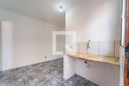 Cozinha de kitnet/studio para alugar com 1 quarto, 30m² em Jardim Las Vegas, Santo André