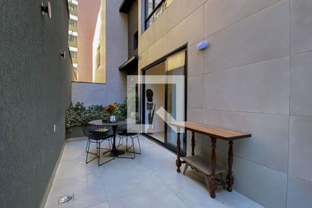 Varanda da Sala de apartamento à venda com 1 quarto, 90m² em Serra, Belo Horizonte