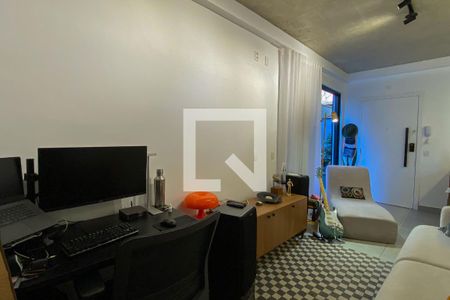 Sala de apartamento à venda com 1 quarto, 90m² em Serra, Belo Horizonte