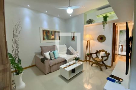 Sala de apartamento à venda com 2 quartos, 77m² em Urca, Rio de Janeiro