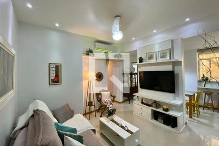 Sala de apartamento à venda com 2 quartos, 77m² em Urca, Rio de Janeiro