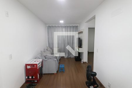 Sala de apartamento para alugar com 1 quarto, 47m² em Chácaras Rio-petrópolis, Duque de Caxias