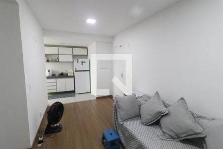 Sala de apartamento para alugar com 1 quarto, 47m² em Chácaras Rio-petrópolis, Duque de Caxias