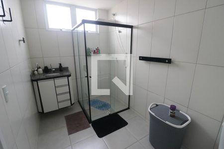 Banheiro de apartamento para alugar com 1 quarto, 47m² em Chácaras Rio-petrópolis, Duque de Caxias