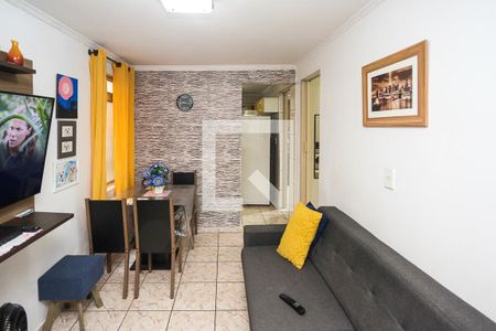 Sala de apartamento à venda com 2 quartos, 48m² em Conjunto Habitacional Teotonio Vilela, São Paulo