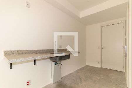 Cozinha de apartamento à venda com 1 quarto, 30m² em Moema, São Paulo