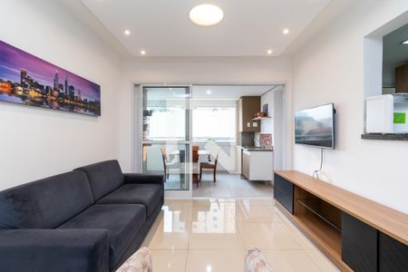 Sala de Estar de apartamento à venda com 2 quartos, 76m² em Santana, São Paulo