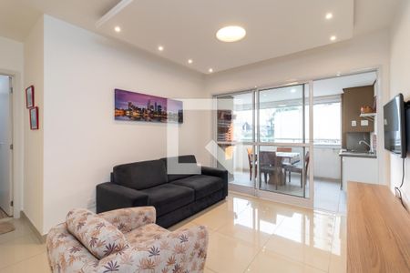 Sala de Estar de apartamento à venda com 2 quartos, 76m² em Santana, São Paulo