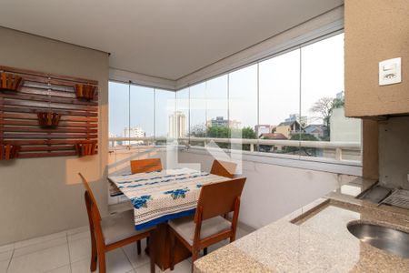 Varanda Gourmet de apartamento à venda com 2 quartos, 76m² em Santana, São Paulo