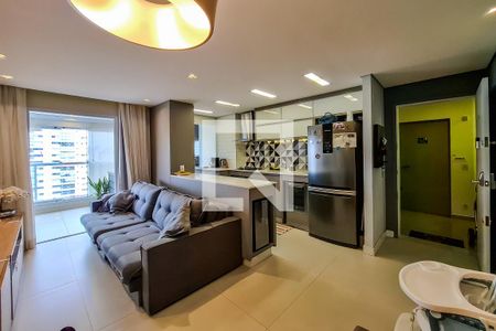 sala de apartamento à venda com 2 quartos, 64m² em Jardim da Glória, São Paulo