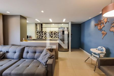 sala de apartamento à venda com 2 quartos, 64m² em Jardim da Glória, São Paulo