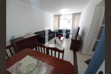 Sala de apartamento para alugar com 1 quarto, 55m² em Itararé, São Vicente