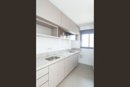 Cozinha de apartamento para alugar com 1 quarto, 44m² em Vila da Serra, Nova Lima