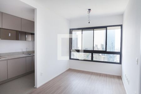 sala de apartamento para alugar com 1 quarto, 44m² em Vila da Serra, Nova Lima