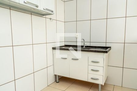 Cozinha de kitnet/studio para alugar com 1 quarto, 40m² em Jardim Werner Plaas, Americana