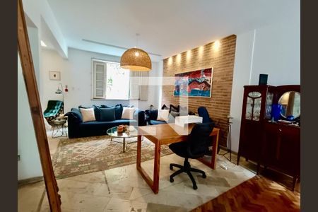 Sala de apartamento à venda com 1 quarto, 100m² em Jardim Botânico, Rio de Janeiro