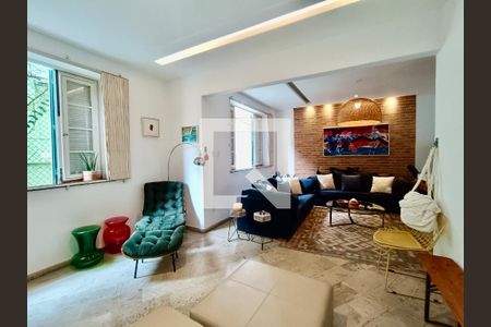 Sala de apartamento à venda com 1 quarto, 100m² em Jardim Botânico, Rio de Janeiro