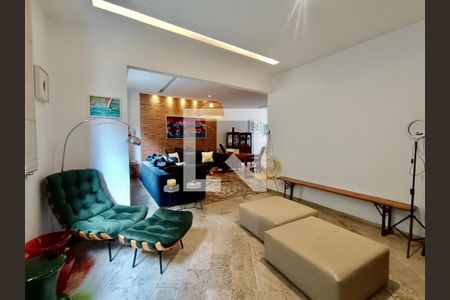 Sala de apartamento à venda com 1 quarto, 100m² em Jardim Botânico, Rio de Janeiro