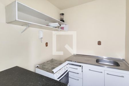 Cozinha e Área de Serviço de kitnet/studio à venda com 1 quarto, 49m² em Centro, São Leopoldo