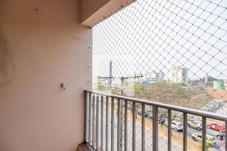 Varanda da sala  de apartamento para alugar com 2 quartos, 60m² em Taboão, São Bernardo do Campo