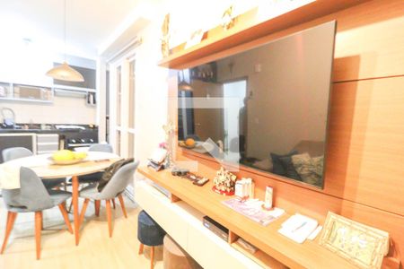 Sala de apartamento à venda com 2 quartos, 52m² em Bosque dos Jacarandás, Jundiaí