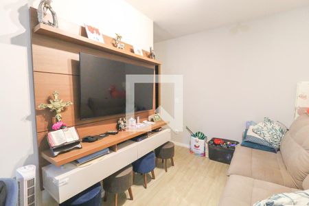 Sala de apartamento à venda com 2 quartos, 52m² em Bosque dos Jacarandás, Jundiaí