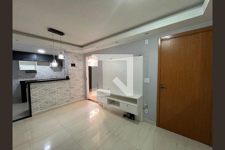 Sala de apartamento para alugar com 2 quartos, 50m² em Parque Residencial Casa Branca, Suzano