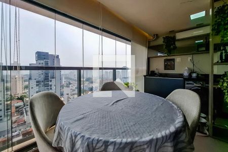 varanda de apartamento à venda com 2 quartos, 74m² em Vila Dom Pedro I, São Paulo