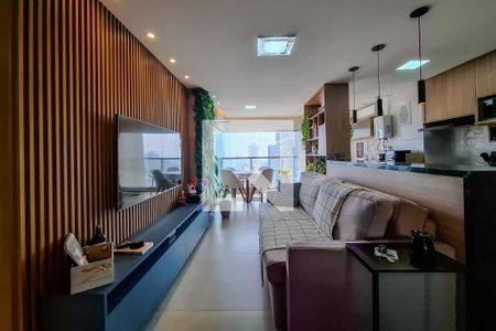 sala de apartamento à venda com 2 quartos, 74m² em Vila Dom Pedro I, São Paulo