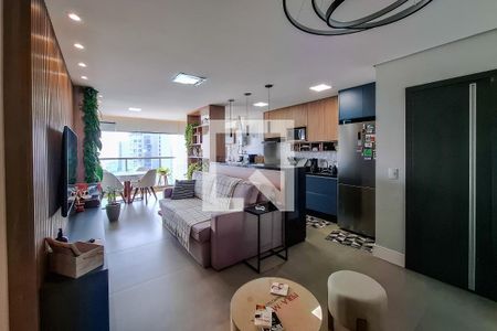 sala de apartamento à venda com 2 quartos, 74m² em Vila Dom Pedro I, São Paulo