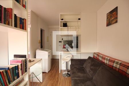 Sala de kitnet/studio à venda com 1 quarto, 31m² em Panamby, São Paulo