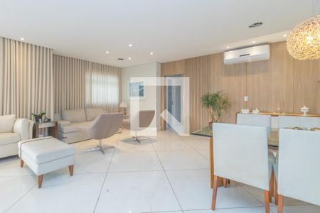 Sala de apartamento à venda com 4 quartos, 252m² em Silveira, Belo Horizonte