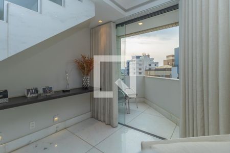 Sala de apartamento à venda com 4 quartos, 252m² em Silveira, Belo Horizonte