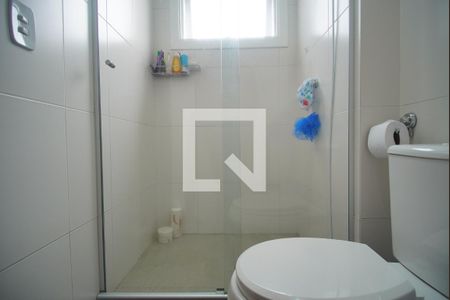 Banheiro de kitnet/studio à venda com 1 quarto, 25m² em Pátria Nova, Novo Hamburgo