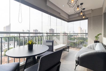 Varanda da Sala de apartamento para alugar com 2 quartos, 79m² em Cambuci, São Paulo