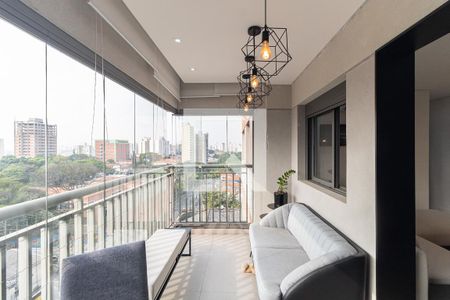 Varanda da Sala de apartamento à venda com 2 quartos, 79m² em Cambuci, São Paulo