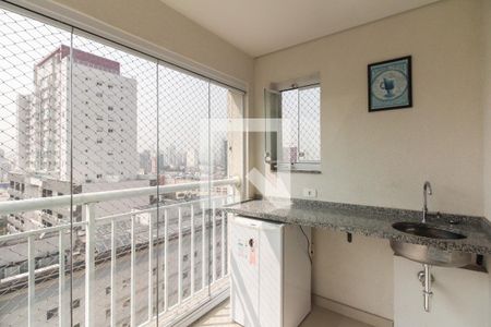 Varanda  de apartamento à venda com 2 quartos, 75m² em Tatuapé, São Paulo