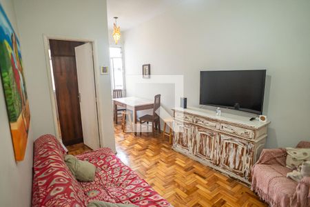 Sala de apartamento para alugar com 2 quartos, 64m² em Botafogo, Rio de Janeiro