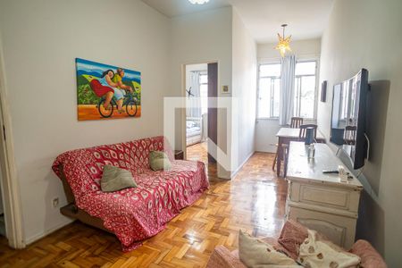 Sala de apartamento para alugar com 2 quartos, 64m² em Botafogo, Rio de Janeiro