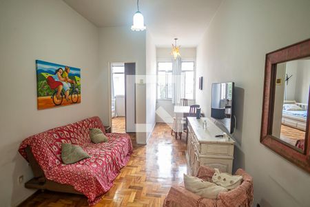 Sala de apartamento para alugar com 2 quartos, 64m² em Botafogo, Rio de Janeiro