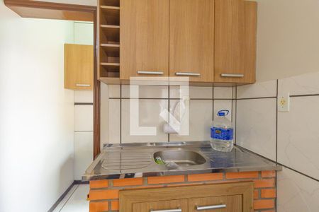 Sala/Cozinha de apartamento para alugar com 1 quarto, 48m² em Igara, Canoas