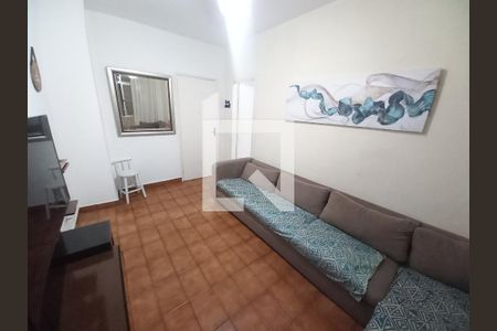 Sala de apartamento para alugar com 1 quarto, 60m² em Itararé, São Vicente