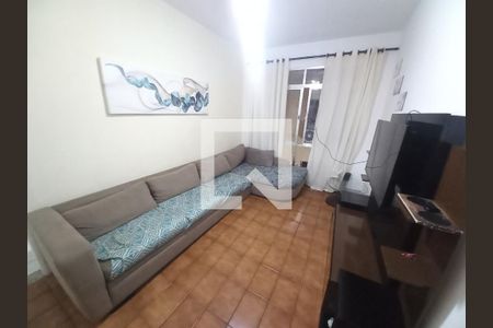 Sala de apartamento para alugar com 1 quarto, 60m² em Itararé, São Vicente