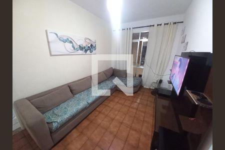 Sala de apartamento para alugar com 1 quarto, 60m² em Itararé, São Vicente