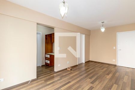 Sala de apartamento à venda com 1 quarto, 48m² em Moema, São Paulo